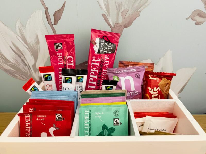  Tea And Coffee Selection In Every Room 